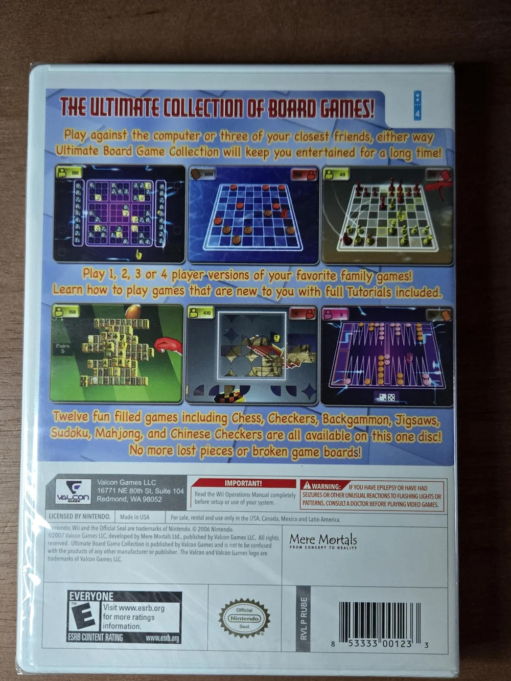 Ultimate Board Game Collection (Wii) - 12 Board Game Collection Video Game